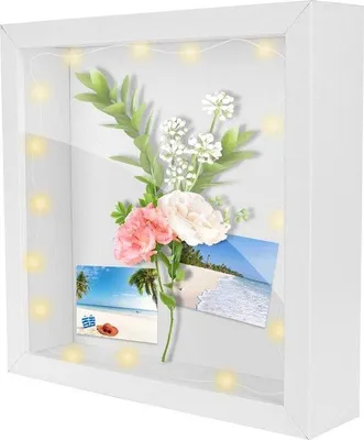 Produktbild von Kleines 3D Bilderrahmen 20x20cm Acryl Glas