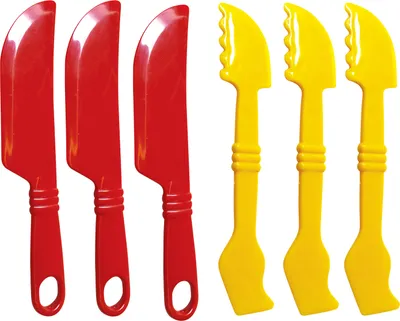 Produktbild von EDUPLAY 370068 Modelliermesser, 6-teilig (1 Set)