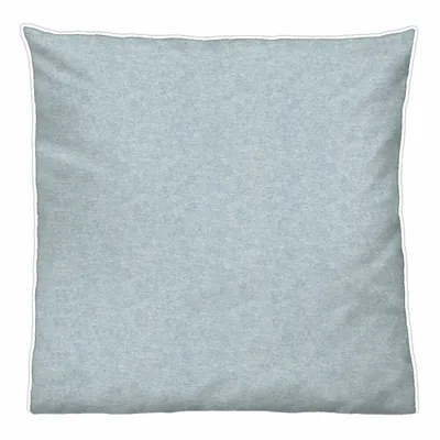 Produktbild von biberna Melange-Flanell Bettwäsche "MELANGE UNI" CIEL 40x80 cm