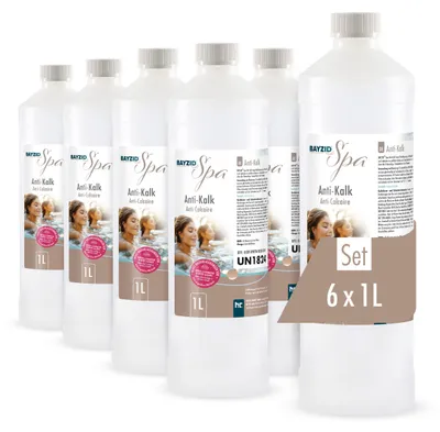 Produktbild von 6x1 L BAYZID® SPA Anti-Kalk für Whirlpools