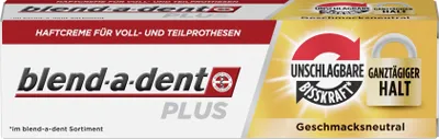 Immagine prodotto di Crema adesiva Blend A Dent Plus, forza di morso imbattibile 40 g