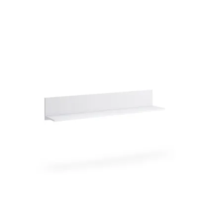 Produktbild von Wandregal Asti Weiß 120×21×21 cm – Hängeregal Modern Wohnzimmer Schlafzimmer