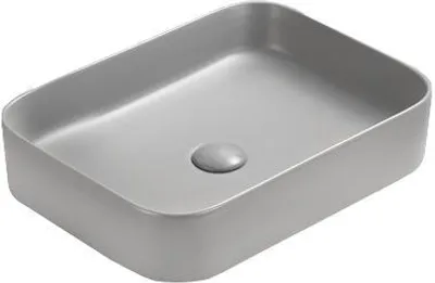 Produktbild von Mexen Vena Aufsatzwaschbecken 50 x 37 cm, hellgrau matt - 22195061