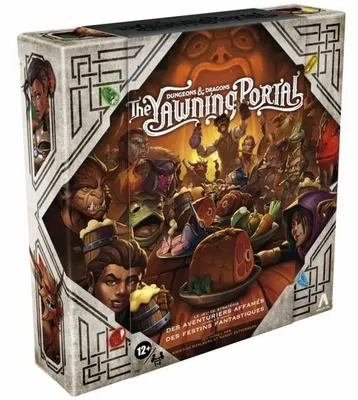 Produktbild von Dungeons und Dragons The Yawning Strategiespiel D und D für 1 bis 4 Spieler D Brettspiel für die Familie
