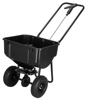 Produktbild von Springos® Streuwagen Streuhandwagen Düngestreuer