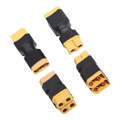 Image de X Adaptateur XT60 mâle vers 2 femelles 2 pcs + XT60 une femelle vers 2 mâles 2 pcs