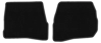 Immagine prodotto di Tappetini posteriori in moquette per Volkswagen Passat B5 1996-2001 (berlina/station wagon) – 2 pezzi, neri, su misura – Wielganizator LUX