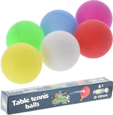 Immagine prodotto di Palline da ping pong non di marca 4 cm 6 pezzi