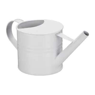 Produktbild von Relaxdays Gießkanne, Metall, verschiedene Farben, Vintage-Design, für Innen- & Außenbereich, zum Bewässern von Pflanzen & als Deko-Gefäß, ca. 1,3 Liter, ca. 14 x 28,5 x 13 cm, ca. 350 g