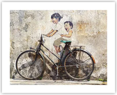 Produktbild von Poster - Poster ohne Rahmen - Graffiti modern - 50x40 cm - Wand Bild - Wanddeko - Wandbilder - Kunstposter - Wandposter - Bilder - Kunstdruck - Wanddekoration - Wandbild - P2XAA50x40-3617