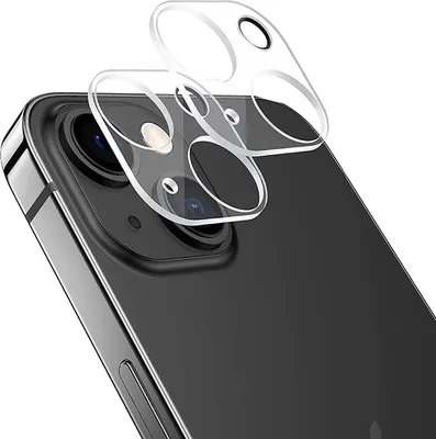 Produktbild von Kameraschutz Glas für iPhone 13 Mini Schutzglas Kamera Linsen Panzer Schutzfolie, 2 Stück