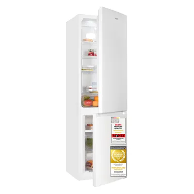 Produktbild von EXQUISIT Kühl-Gefrierkombination No Frost 253 l Weiß, KGC265-70-NF-040D