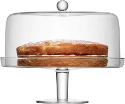Immagine prodotto di LSA | Campanello per torte KLARA, trasparente, diametro 33 cm
