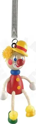 Immagine prodotto di Un clown con la bombetta - figura su una piuma