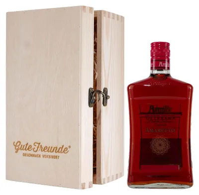 Produktbild von Armilar Amaretto Italienischer Mandellikör mit Geschenk-HK