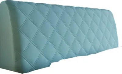 Obrázek produktu pro Potah na čelo postele, měkký, elastický potah na čelo postele, prachotěsný, pratelný potah na čelo postele, univerzální silný potah na čelo postele
