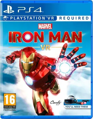 Obrázek produktu pro Sony Interactive Entertainment Marvel's Iron Man VR, PlayStation 4, Náctiletí, Fyzické médium, Požadován headset na virtuální realitu