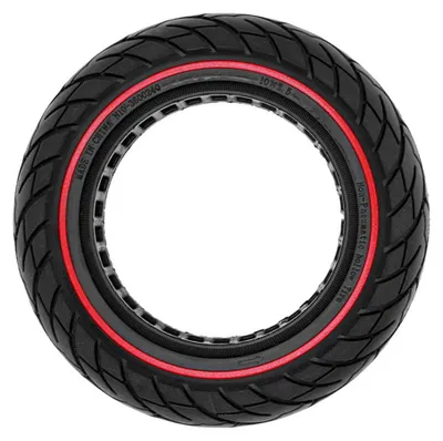 Immagine prodotto di Pneumatici Pro-Mounts, solidi 10 x 2,125, linea nera rossa