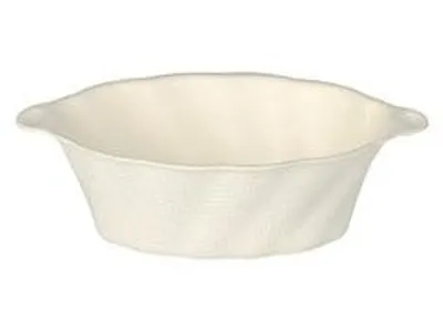 Produktbild von 500 Papstar Fingerfood - Schalen Zuckerrohr pure 40 ml 3 cm x 9,5 cm x 6 cm weiss Wave 89791