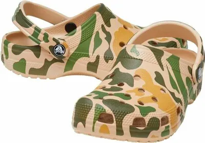 Obrázek produktu pro Crocs Classic Printed Camo Clog Sandály Chai/Tan 36-37