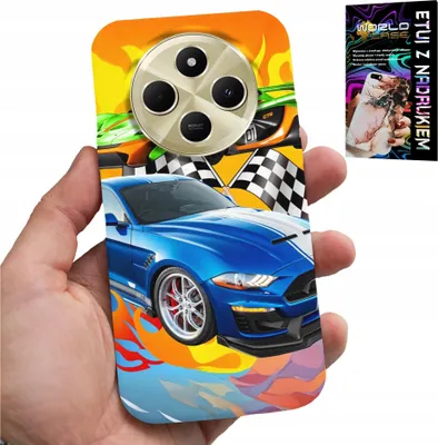 Zdjęcie produktu dla Etui Do Xiaomi Redmi 14C 4G - Dla Dzieci, Samochody Wyścigowe Wyścigi