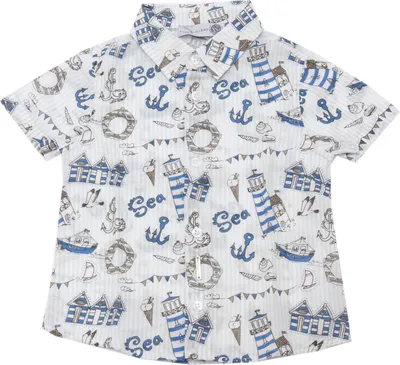 Zdjęcie produktu dla 1421AD camicia bimbo BOY HITCH-HIKER niebieska bawełniana koszula dziecięca