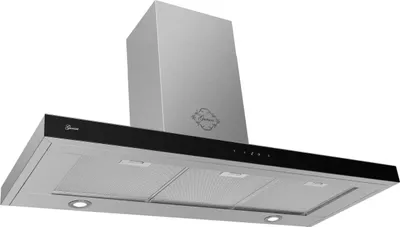 Produktbild von GURARI Wandhaube Gurari GCH 972 BL 120 Quatro+Umluft, Dunstabzugshaube 120 cm, Edelstahl Glas, 850 m³/h,Dimmbare LED
