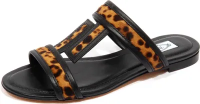 Produktbild von F9720 sandalo donna schwarz/leopard TOD'S scarpe Schuh Frau