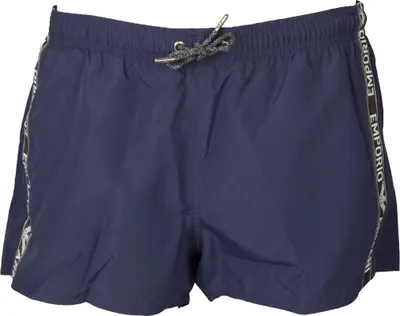 Produktbild von EMPORIO ARMANI Herren-Seeboxer-Badehose, Badeshorts mit Taschen und externem Kordelzug, Artikel 211747 3R443, EUR 54 / CN 185/98A, Poliestere 100%