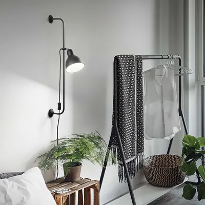Produktbild von Ideal Lux Leseleuchte Shower verstellbar Schwarz