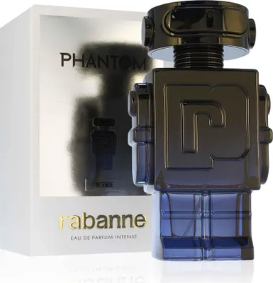 Obrázek produktu pro Rabanne Phantom Intense, Pánské, 50 ml, Nedoplnitelná lahvička, Levandule, Pomerančový květ, Vanilka