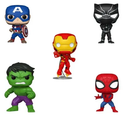 Productafbeelding van Marvel Funko POP! Vinyl Figuren - 5-delige set