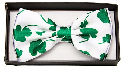 Produktbild von Irische Kleeblatt Fliege Deluxe als Kostüm Zubehör für den St. Patrick's Day