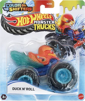 Obrázek produktu pro Hot Wheels JDV92, Monster Truck, 3 rok/roky, Kov, Vícebarevný