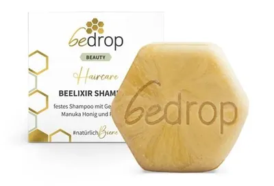 Produktbild von bedrop Gelée Royale Festes Shampoo mit Manuka Honig & Propolis - 65g