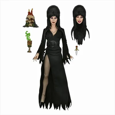 Zdjęcie produktu dla Elvira Retro Actionfigur Mistress of the Dark Clothed (20 cm)