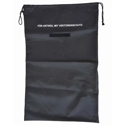 Produktbild von BW Wäschesack, schwarz, 79x50 cm, wasserabweisend, reißfest, original Bundeswehr
