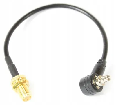 Obrázok produktu pre Konektor 15 cm, typ SMAž-CRC9 (uhlový)