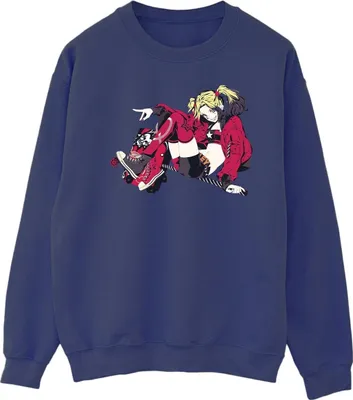 Produktbild von DC Comics - Sweatshirt für Herren BI12739 (M) (Marineblau)