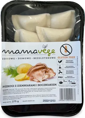 Produktbild von GLUTENFREIE PIEROGI MIT KARTOFFELN UND OYER-MUSIK 275 g - MAMA VEGE