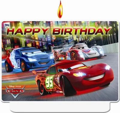 Produktbild von Cars Geburtstagskerze