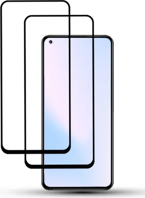 Produktbild von 2-Pack XIAOMI MI 10T Displayschutzfolie aus 9H gehärtetem Glas