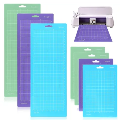 Produktbild von Schneidematte, 7-teilig, 21,5 x 14 cm, 35,5 x 14 cm, aus strapazierfähigem PVC