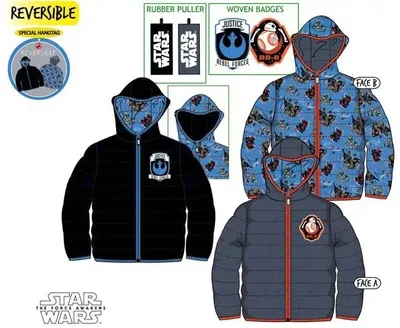 Zdjęcie produktu dla Javoli Star Wars kurtka zimowa rozmiar 104 szary