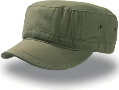 Immagine prodotto di Atlantis URBA | Urban Cap / Stile militare / Chiusura con fibbia - Colore: Olive - Taglia: S/M