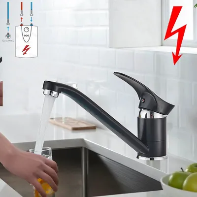 Produktbild von Wasserhahn Küche Niederdruckdusche Einhebelmischer