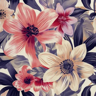 Immagine prodotto di OUTDOOR DEKOSTOFFE OXFORD - Motiv Blumen I DX5438