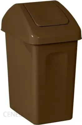 Obrázok produktu pre Branq Odpadkový kôš s výklopným vekom 10l - hnedý
