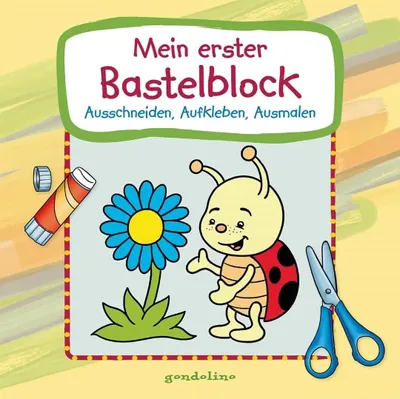 Produktbild von Mein erster Bastelblock - Marienkäfer