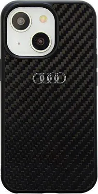 Immagine prodotto di Audi Carbon Fiber Iphone 14 / 15 / 13 6.1 Nero/Nero Custodia rigida Au-Tpupcip14-R8/D2-Bk